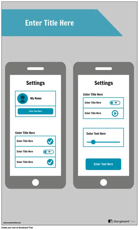 Mobile Wireframe 3